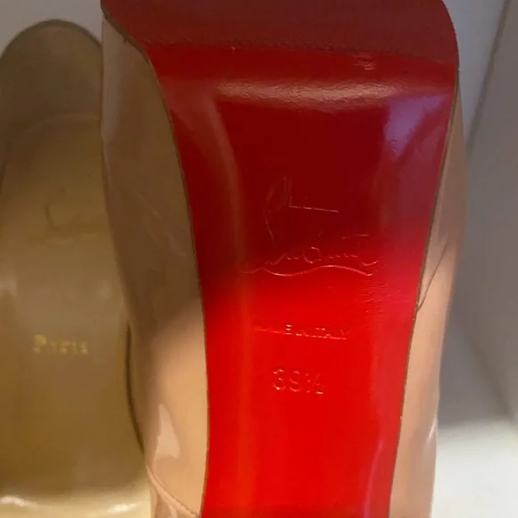 Loubutini beige heels in perfect condition - Picture 6 of 13